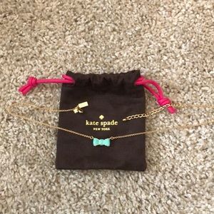 Kate Spade bow necklace